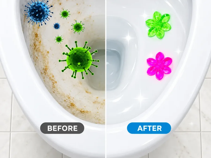 Toilet Cleaner Scented Air Fresheners Bathroom - Lavender β photo 5