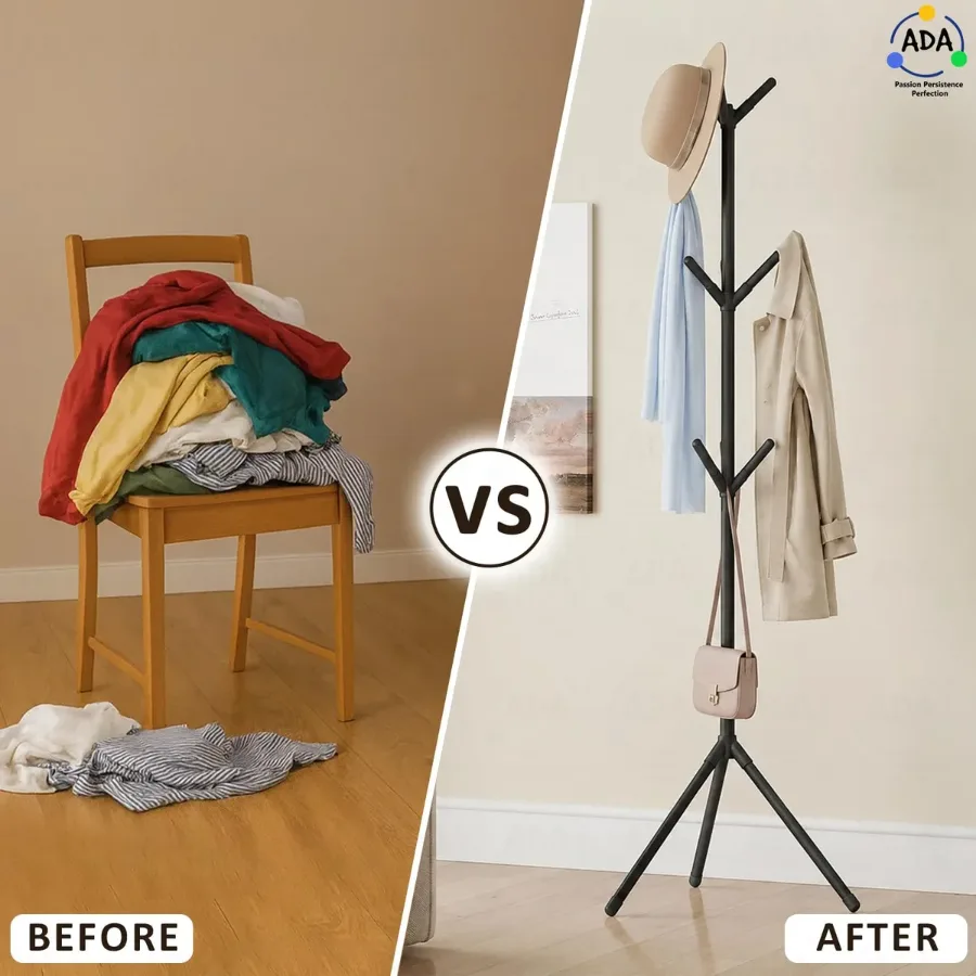 Floor Standing Clothes Rack Tree Branch Design 170Cm β photo 2