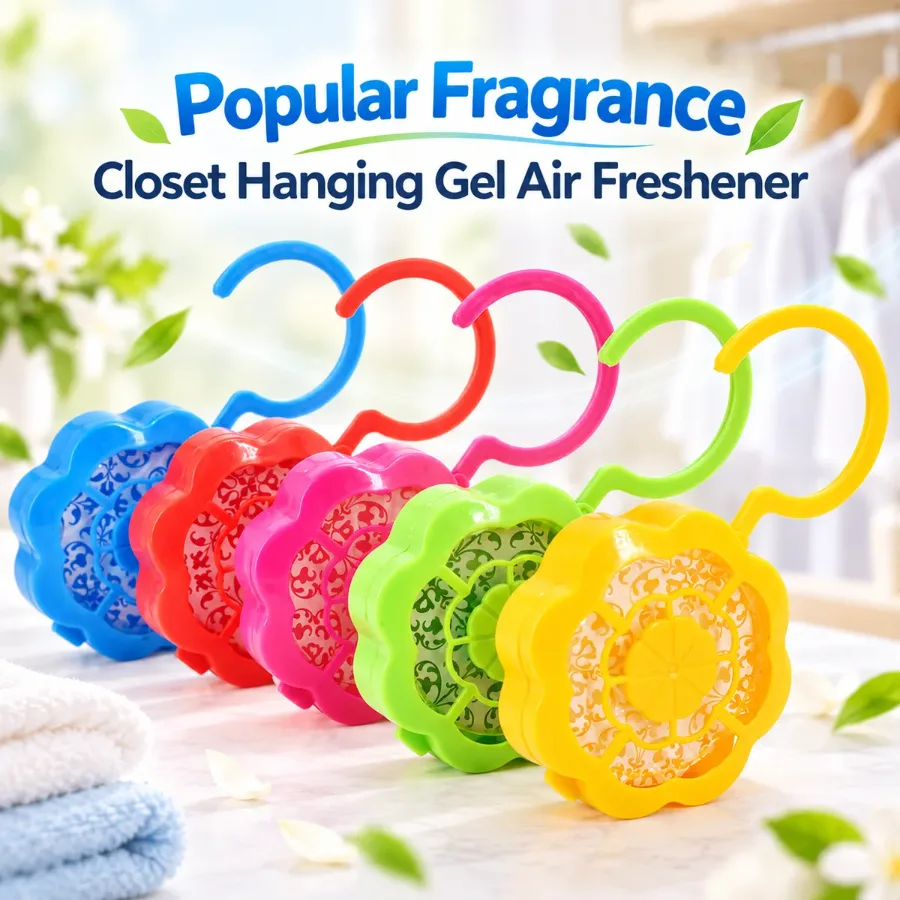 Fragrance Closet Hanging Gel Air Freshener Set of 2 pcs - Apple