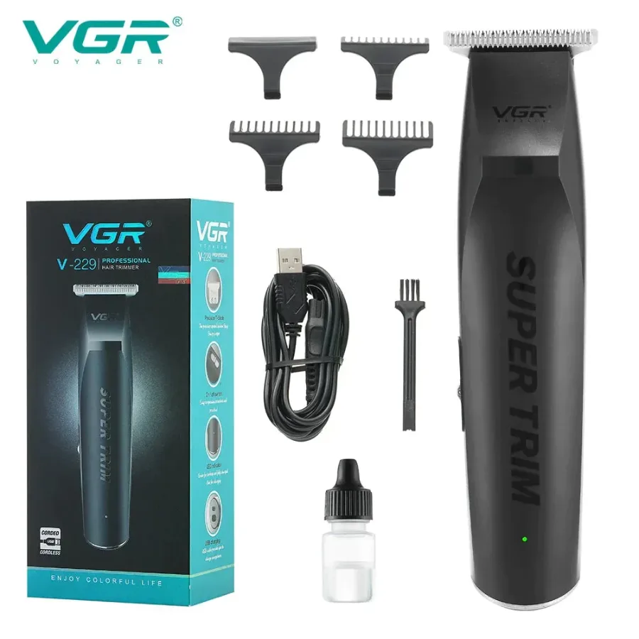 VGR Professional Hair Beard Trimmer - V055 β photo 5