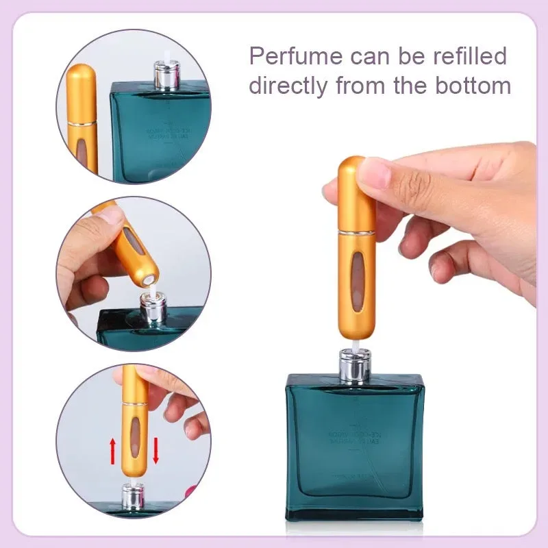 Mini Refillable Pocket Perfume - Black — photo 2