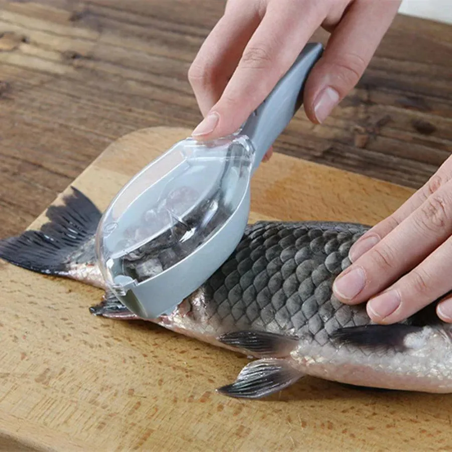 Plastic Fish Scaler - Light-Grey β photo 3