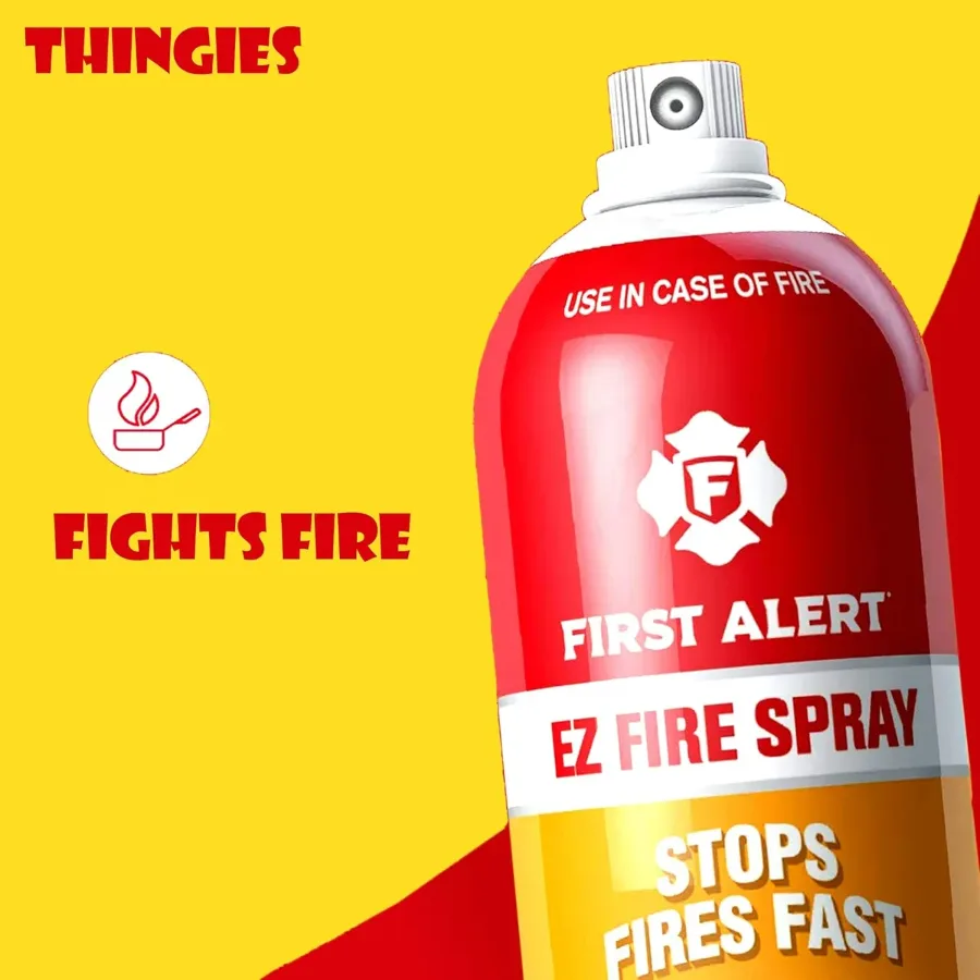 Fire Extinguisher Spray with Stand for Car and Home Use | Fire Stop Aluminium Spray - 500 ML — photo 5