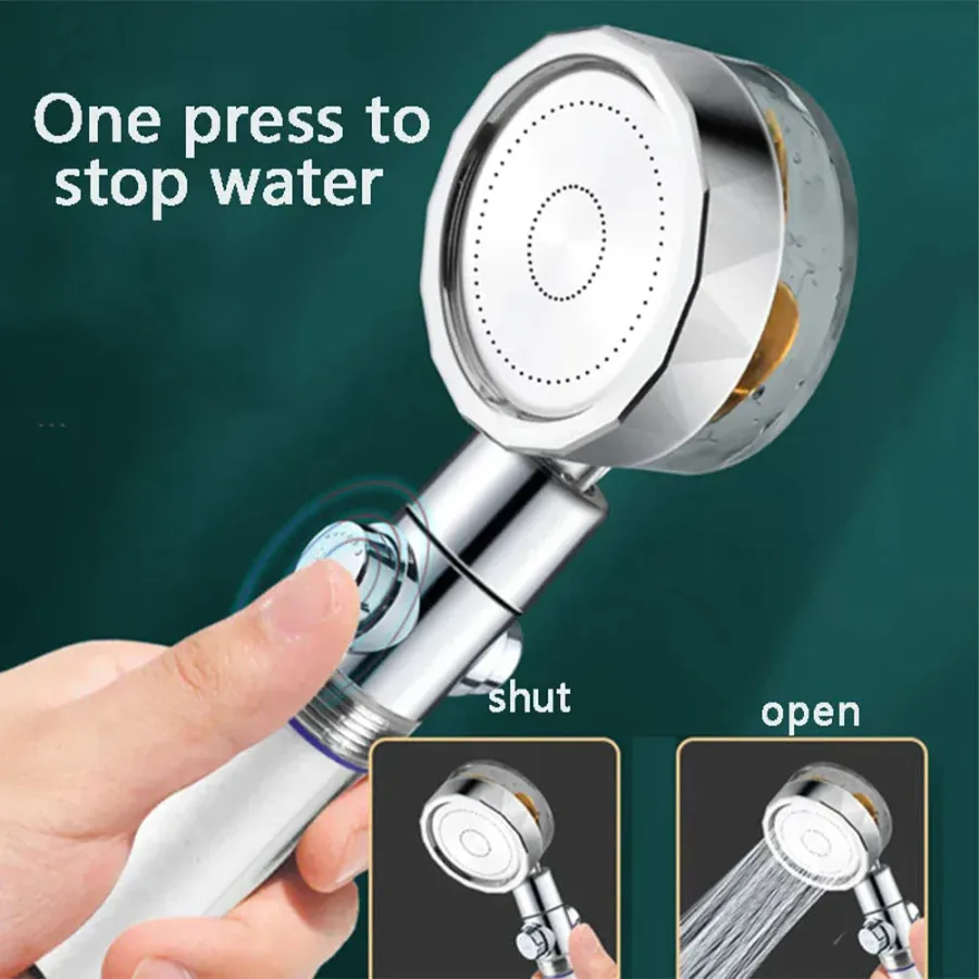 Shower Head High Pressure With Filter - 1 Piece — photo 3