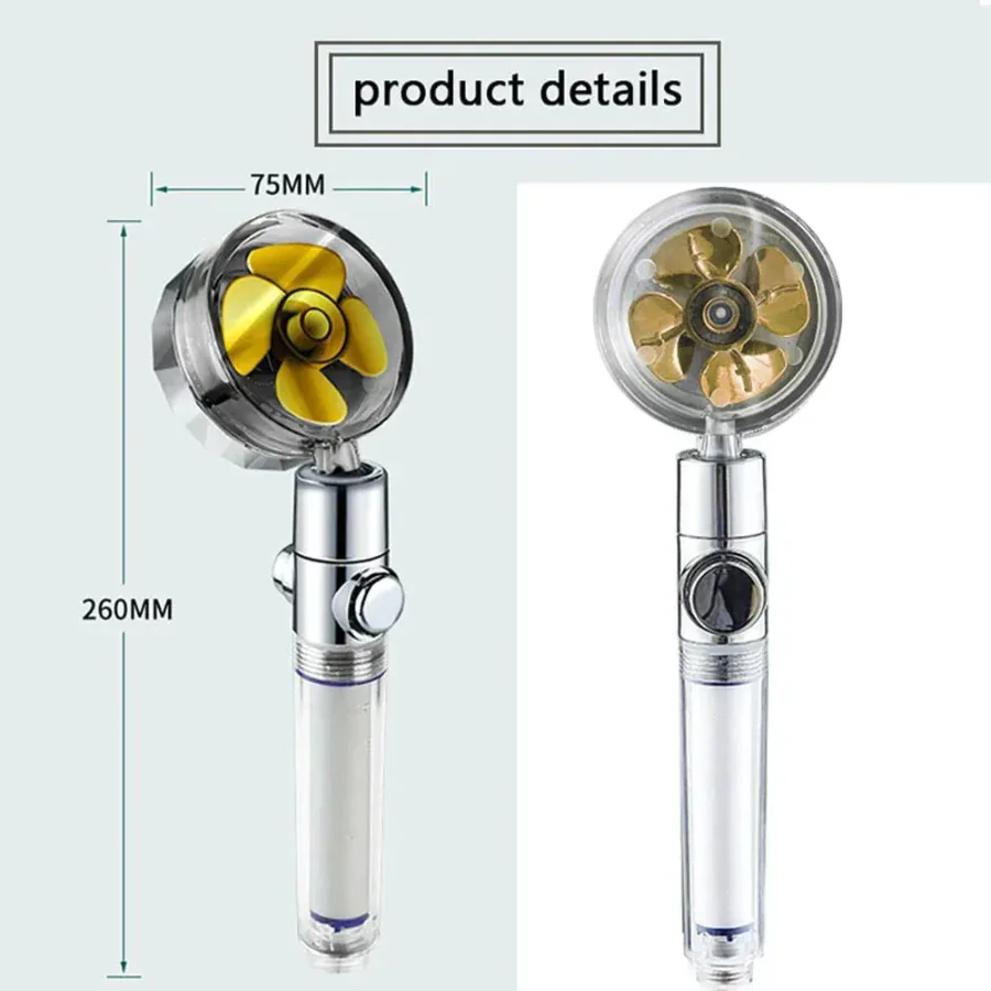 Shower Head High Pressure With Filter - 1 Piece — photo 5