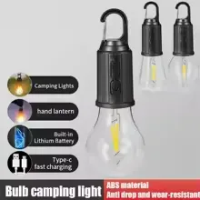 Portable Camping Lamp 600mAh LED with Hanging Portable Lighting Type C Charging Waterproof - T02 β photo 4