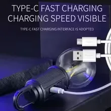 Portable Camping Lamp 600mAh LED with Hanging Portable Lighting Type C Charging Waterproof - T02 β photo 7