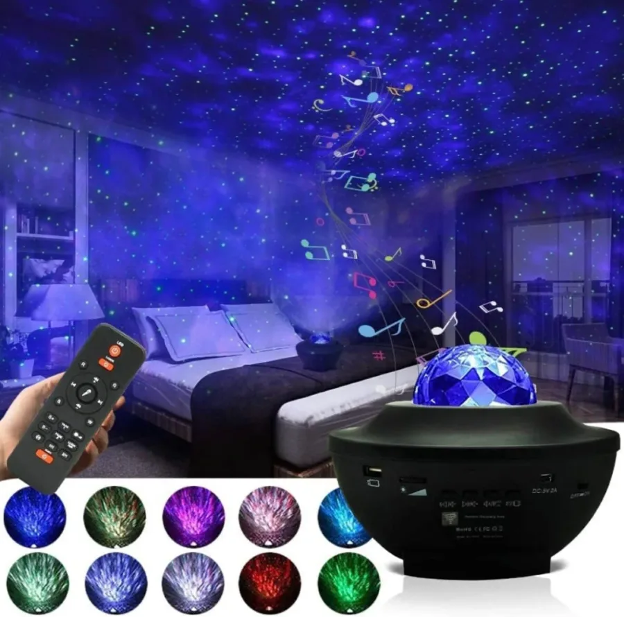 Galaxy Projector With Speaker - Without AAA Battery