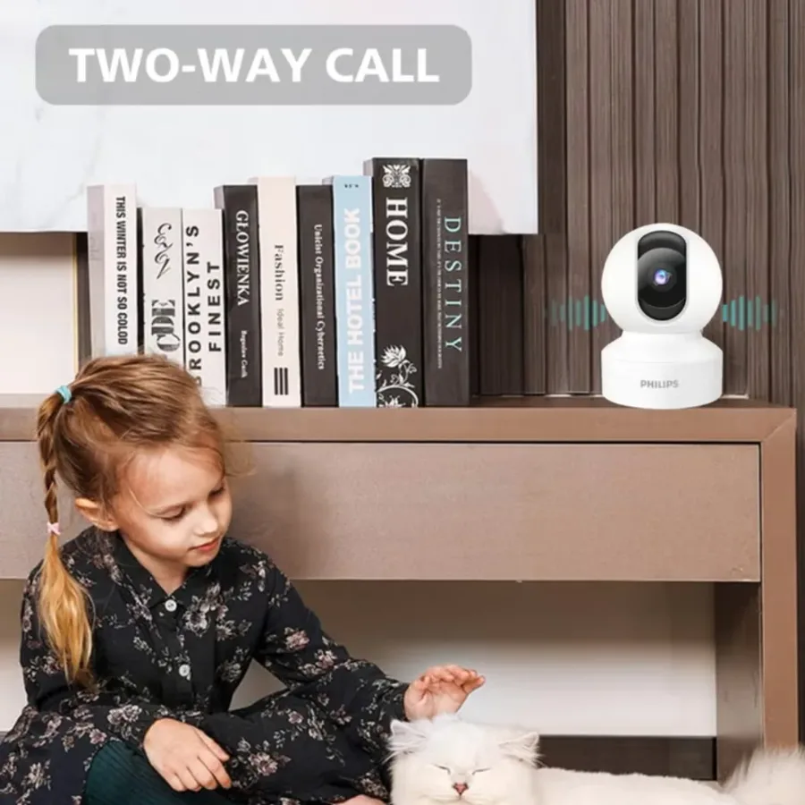 Philips 1080p Wi-Fi Home Security Camera - One Lens β photo 4