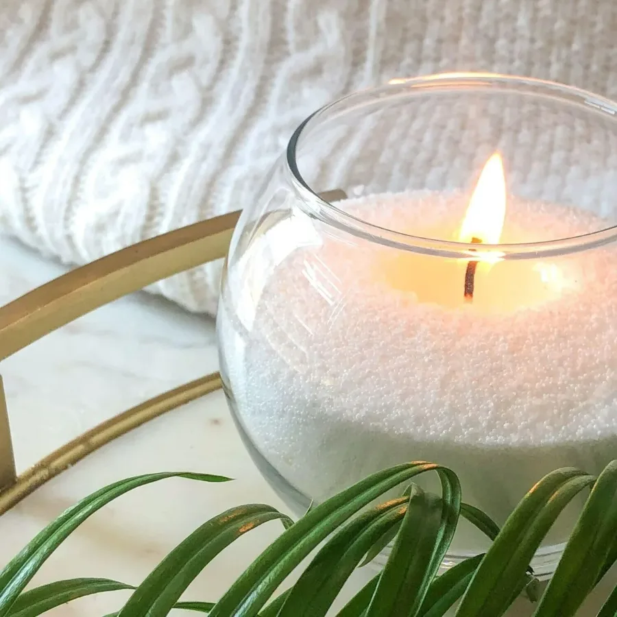 Pearl & Flame - Pearl Candles -white color - Pink β photo 3