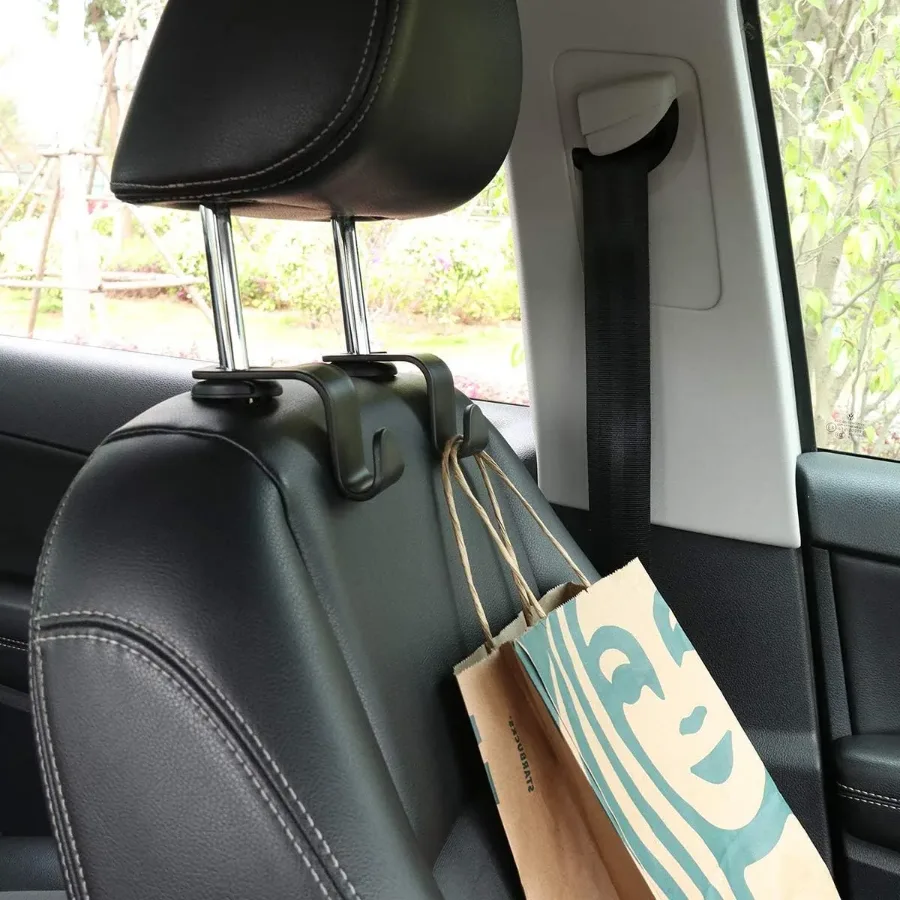 Car Seat Headrest Hooks Hanger 1PCS - 2 pcs — photo 3