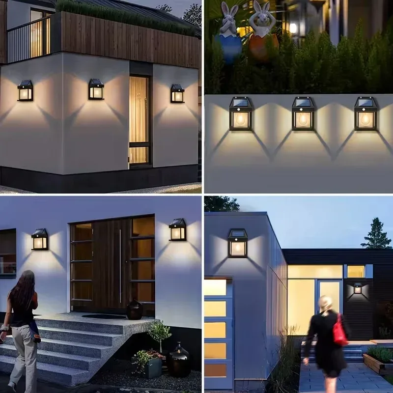 Smart Solar Wall Lights – Wireless Outdoor LED with Motion Sensor & 3 Lighting Modes - 2 Pcs — photo 7