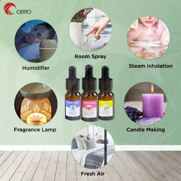 Fragrant Garden Water Soluble Fragrance Essential Oil 10ML Aroma Air Purifier Diffuser Humidifier - Vanilla — photo 3