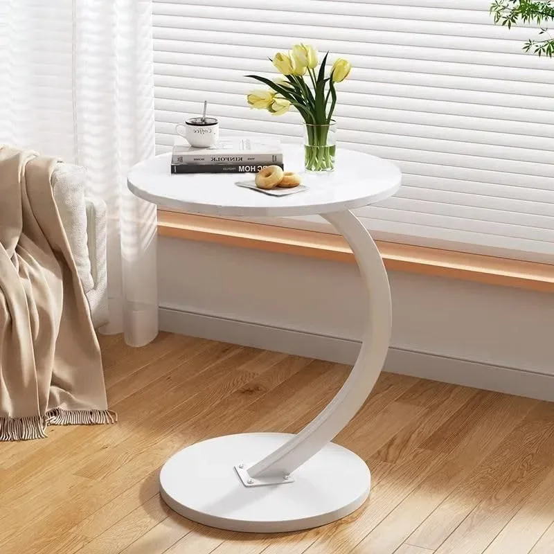Round Side Table - Yellow wood β photo 3