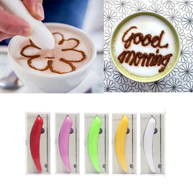 Spice Pen for Electrical Coffee Art for Latte - Green