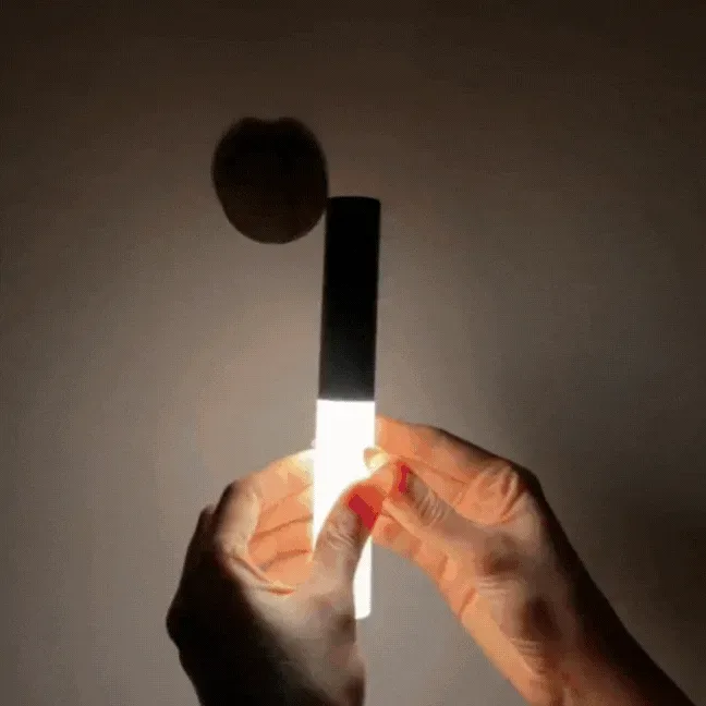 Rechargeable Led Light Motion Sensor Magnetic Wood Wall Light - 2 Pieces — photo 2