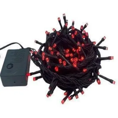 CHRISTMAS TREE LED DECORATIVE LIGHTS 100-200-400-500 Led - Colorful Color 200 Led 6.5 Meter — photo 4