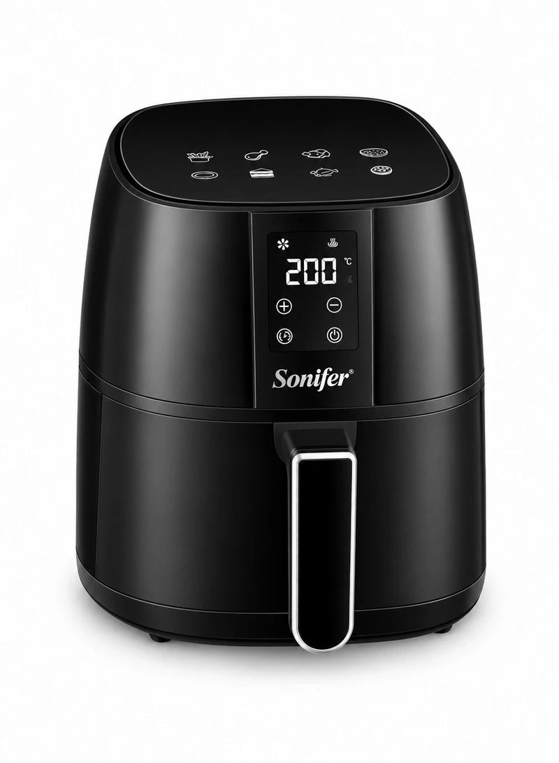 Electric Air Fryer 360-degree Hot Air Circulation with LCD Screen Panel