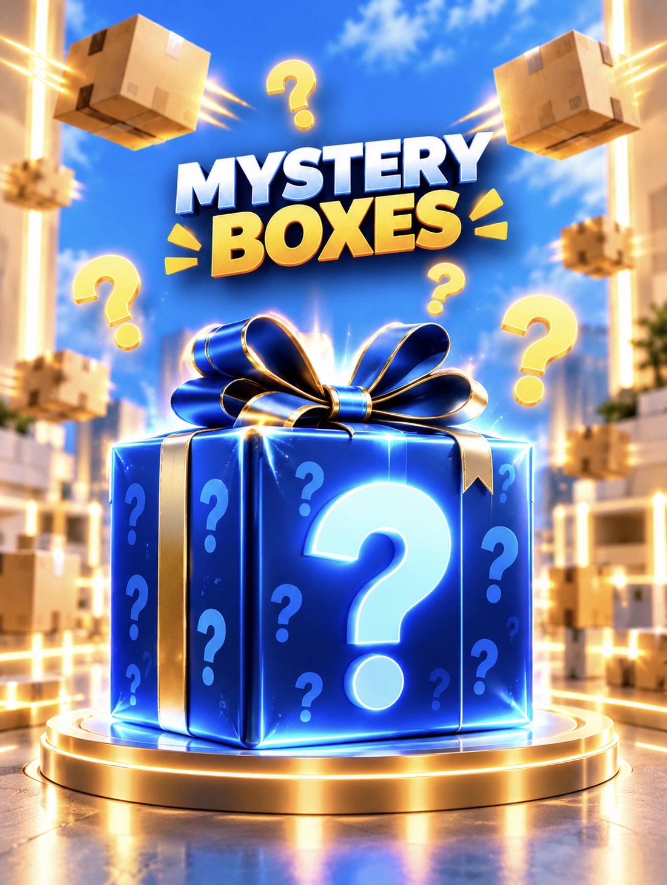 3enna Mystery Box Blue