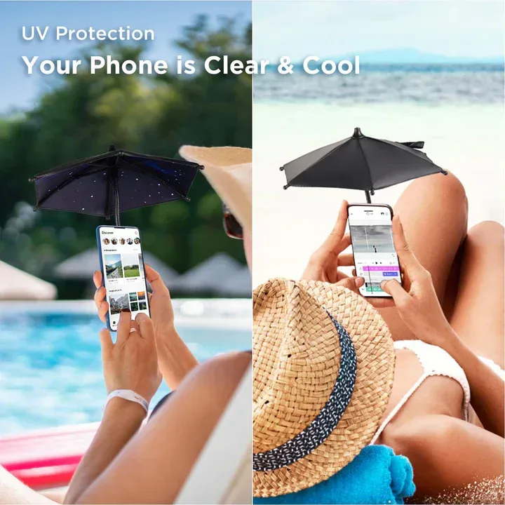 Phone Umbrella for Sun with Suction Cup — photo 3