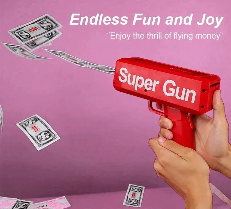 Cash Cannon Money Gun Toy — photo 4