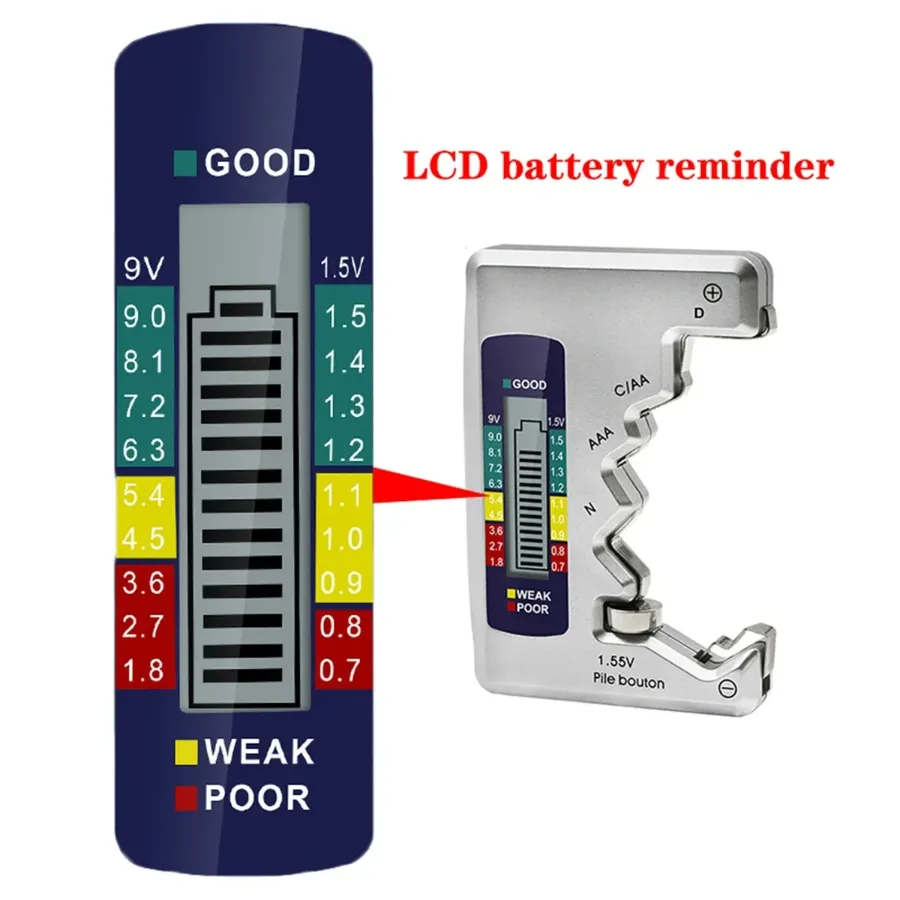 Battery Tester with LCD Display — photo 2