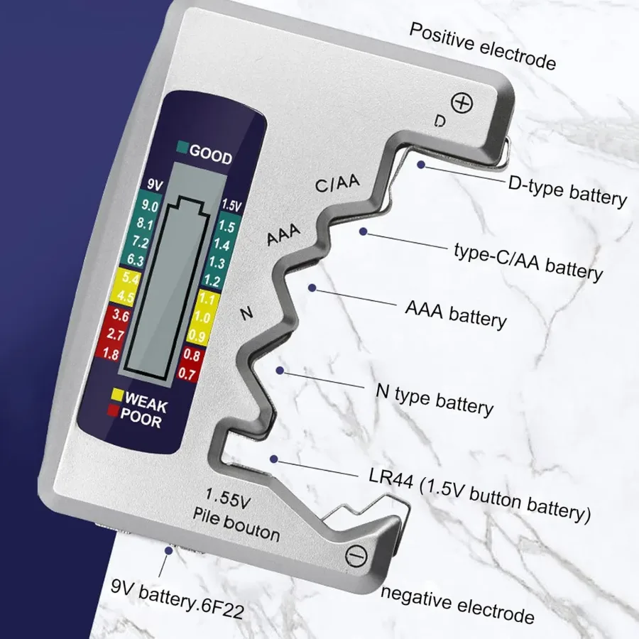 Battery Tester with LCD Display — photo 3