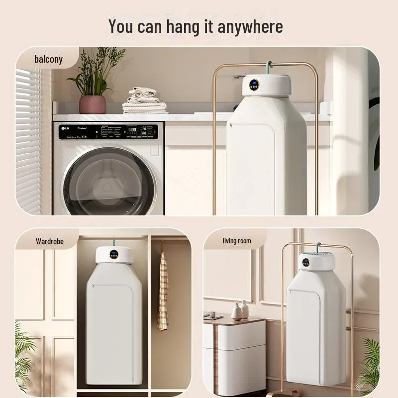 Foldable Electric Clothes Dryer Heater & Sanitizer — photo 6