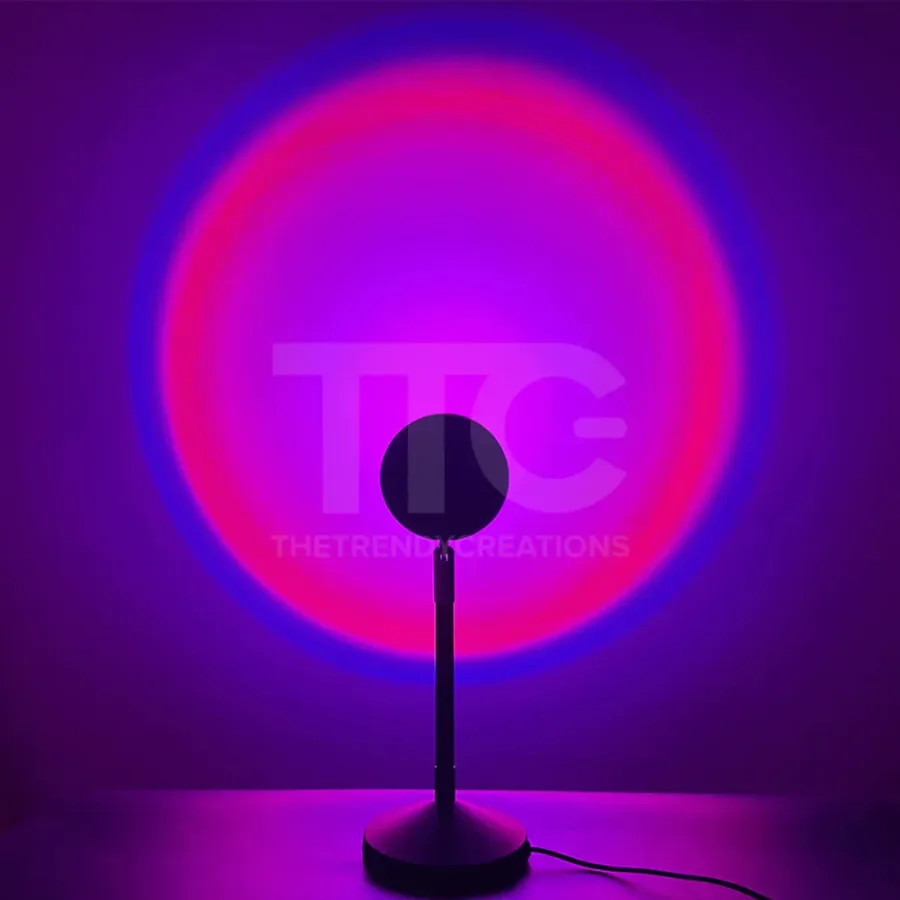 Rgb Sunset Lamp With Remote Control β photo 5