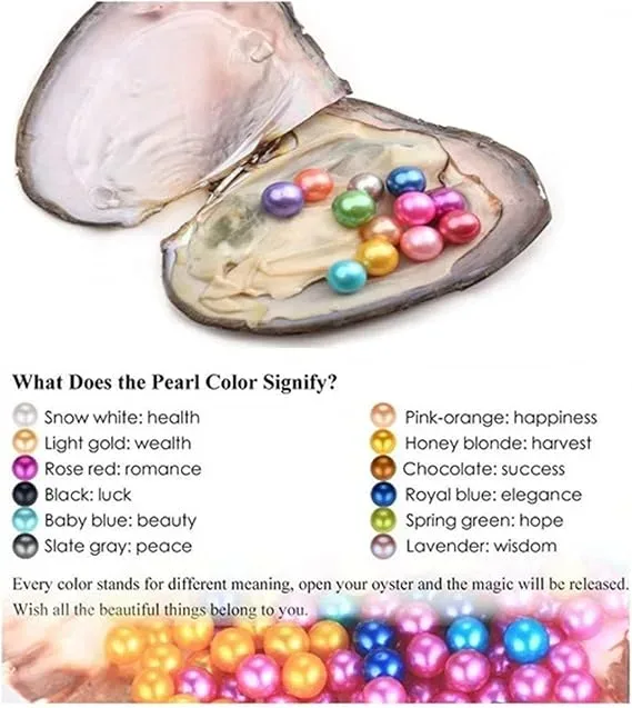 Wish Pearl Necklace Kit,Mysterious Oyster Pearl Gift Set — photo 5