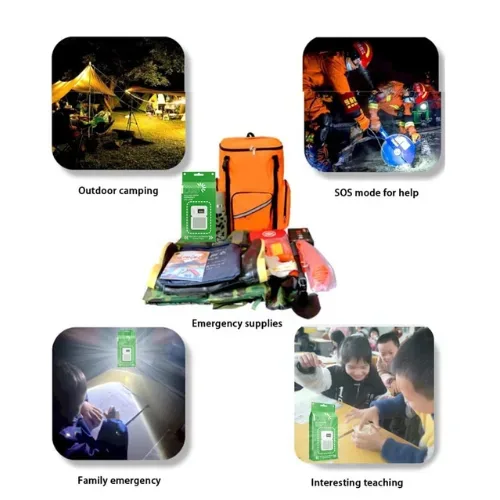 Portable Salt Water LED Lamp for Camping, Hiking & Emergencies. β photo 9