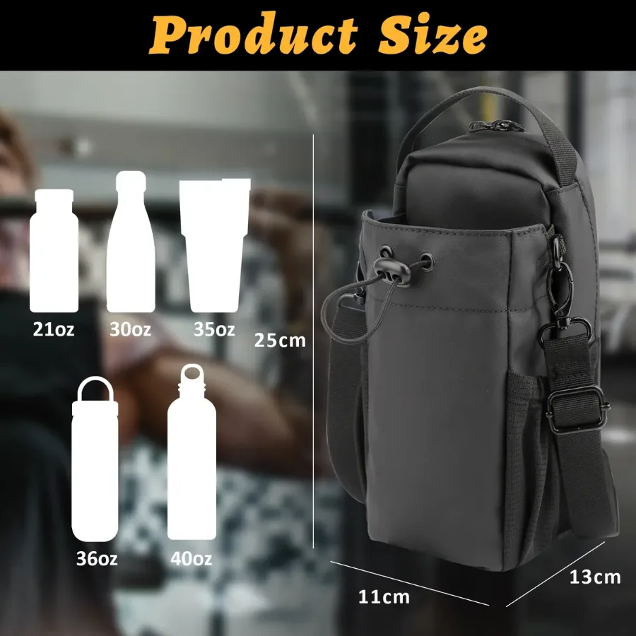Magnetic Gym Bag With Water Bottle Holder β photo 9