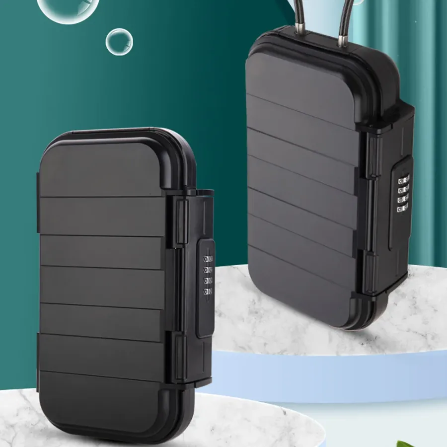 Portable Safe Box with Code, Waterproof & Anti-Theft for Beach with Wire Rope β photo 6