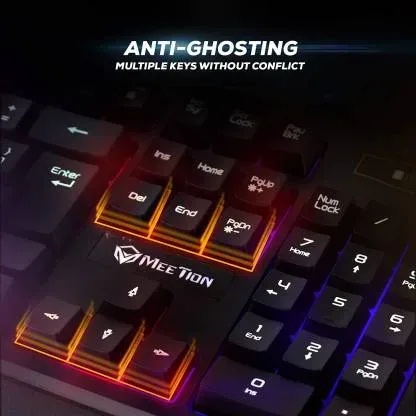 MEETION Wired RGB Gaming Keyboard MT-K9320 β photo 4