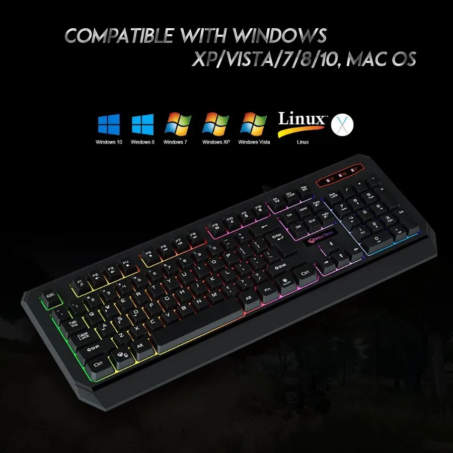 MEETION Wired RGB Gaming Keyboard MT-K9320 β photo 7