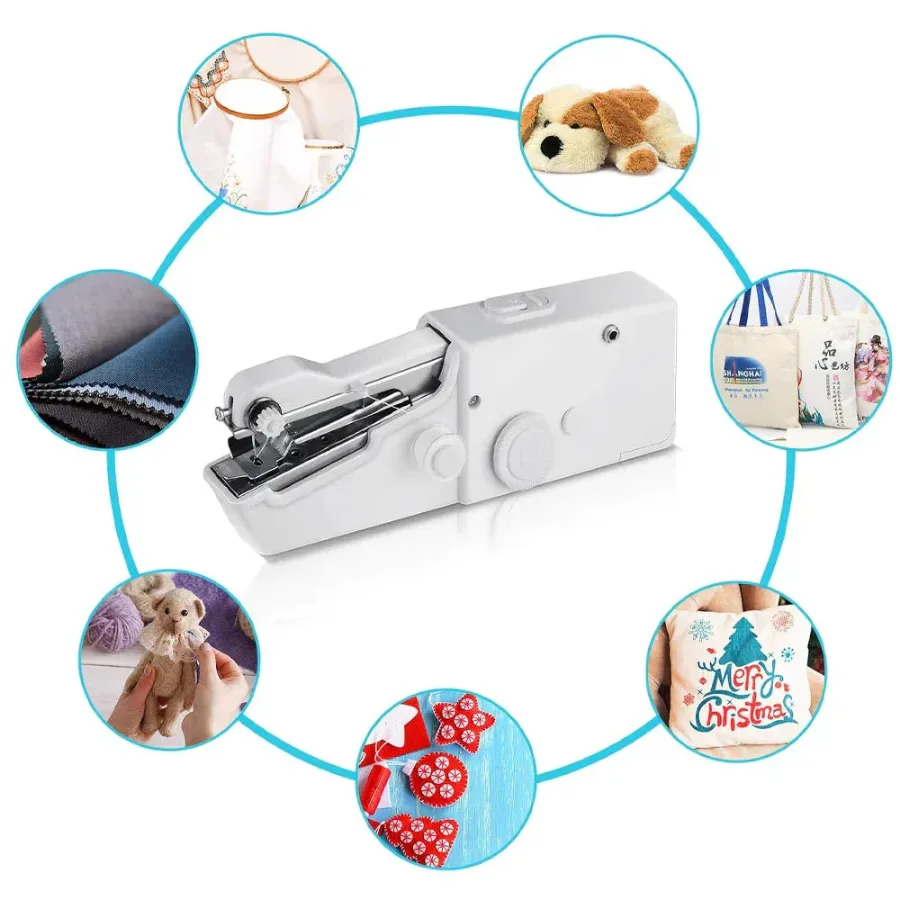 Mini Handheld Sewing Machine Portable Electric — photo 4