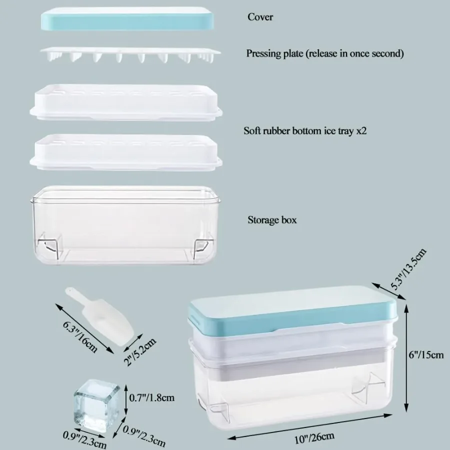 Food Grade Press Ice Cube Ice Cube Tray β photo 3
