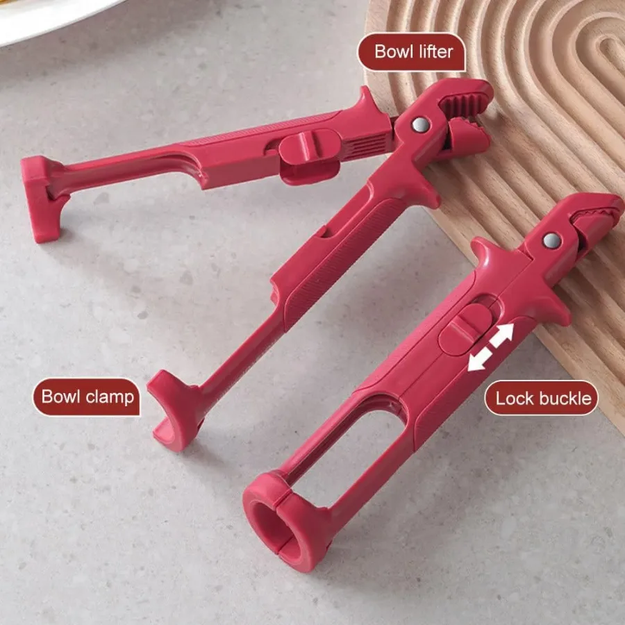 Anti-Scald Bowl Clip, Double-head Hot Dish Plate Gripper β photo 4