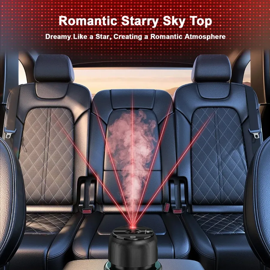 Car Humidifier Fragrance With Laser Light β photo 2