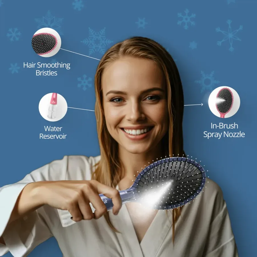2-in-1 Spray Hair Brush β photo 4