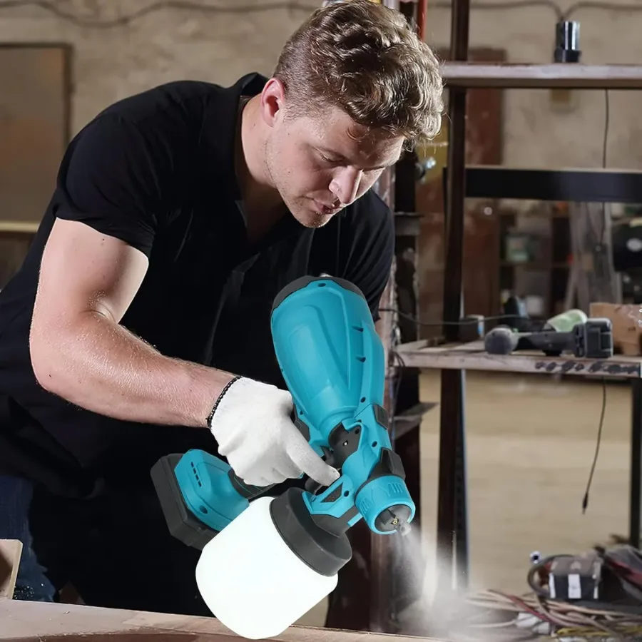 Cordless Paint Sprayer With 2 Battery β photo 9