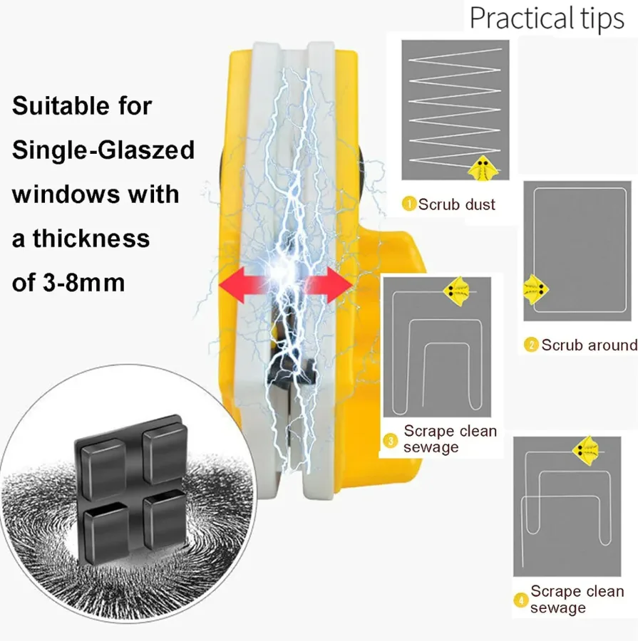 Double Sided Window Glass Cleaner — photo 2