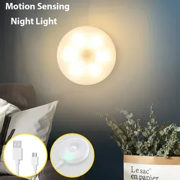 LED Night Light Lamp Rechargeable — photo 3