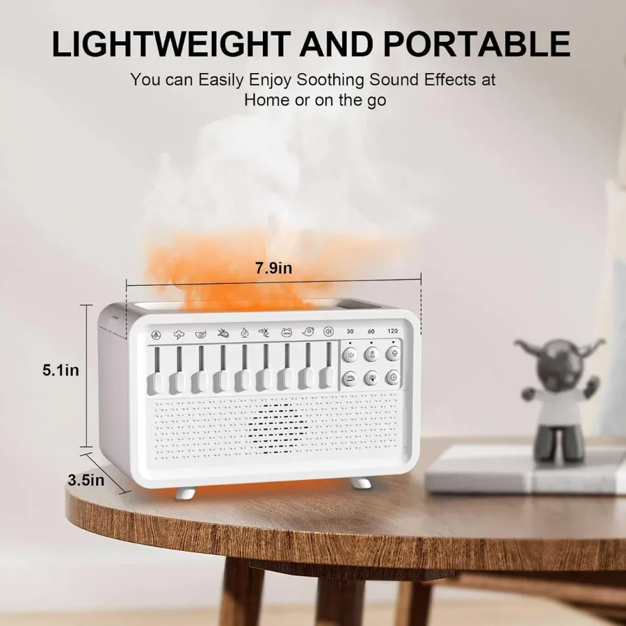 4 in 1 White Noise Sound Machine Humidifier Diffuser — photo 8