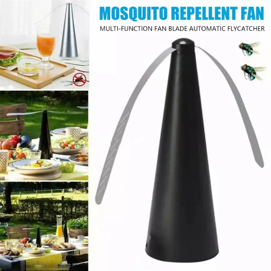 Mosquito Repellent Fan, Electric Insects Fly Away Fan — photo 4