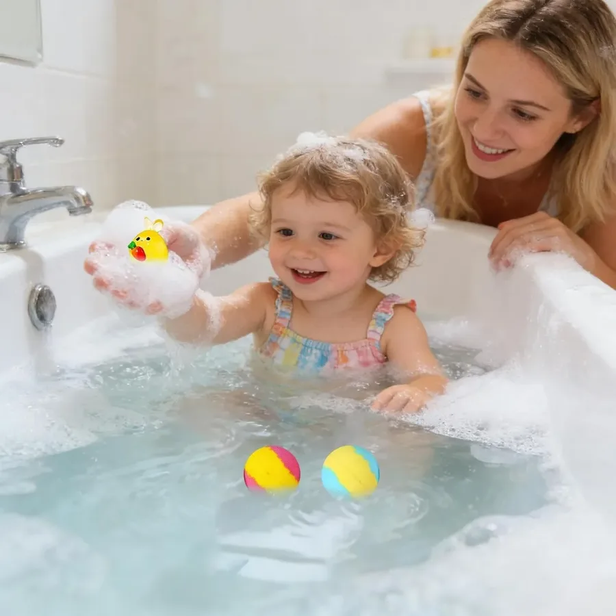 Children's Bath Bombs Balls with Surprise Toys – Pack of 15 — photo 6
