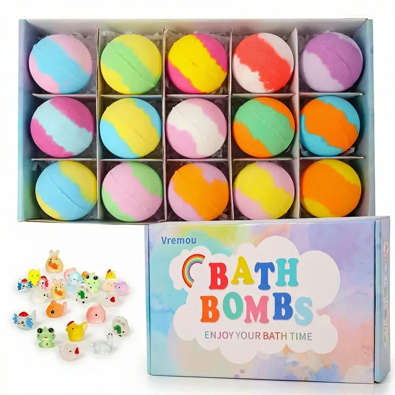 Children's Bath Bombs Balls with Surprise Toys – Pack of 15 — photo 7