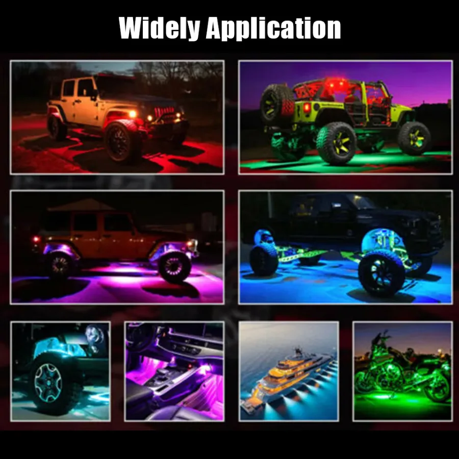 RGB Ambient Wheel Lights – 16M Colors & lamp Music Sync — photo 4