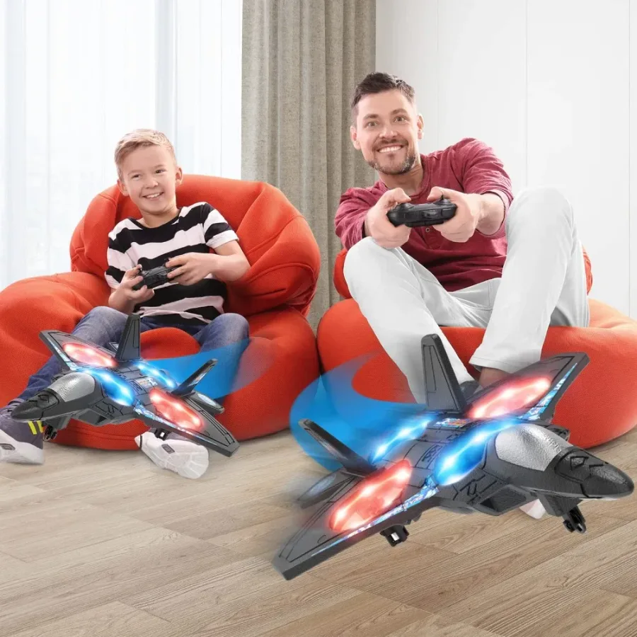 Aircraft Drone RC Plane with Light And Remote X24 — photo 2