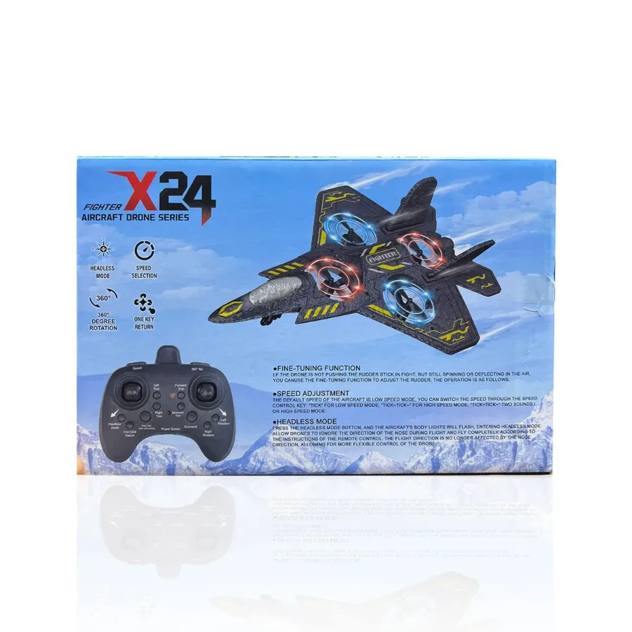 Aircraft Drone RC Plane with Light And Remote X24 β photo 3